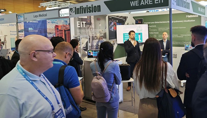Infivision shines again at the 37th Annual Meeting of the European Society of Critical Care Medicine - EIT, More than just Ventilation